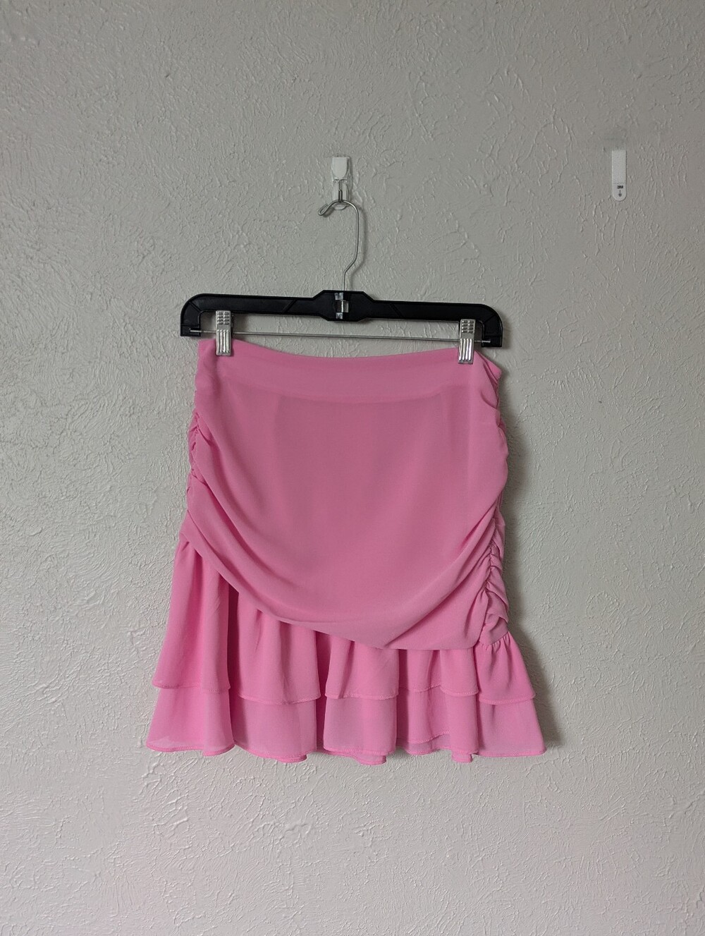 Hello Molly Pink Ruffled Mini Skirt - Picture 4 of 13